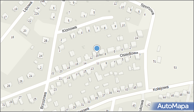 Dobroszyce, Osiedlowa, 10, mapa Dobroszyce