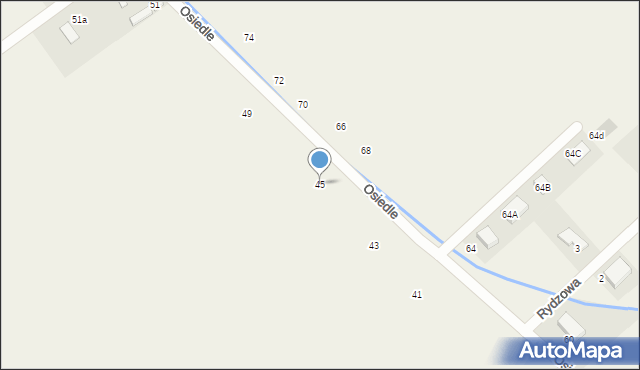 Dopiewiec, Osiedle, 45, mapa Dopiewiec