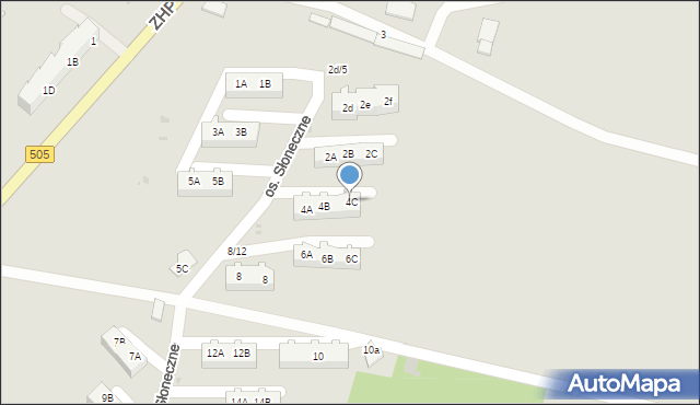 Frombork, Osiedle Słoneczne, 4C, mapa Frombork