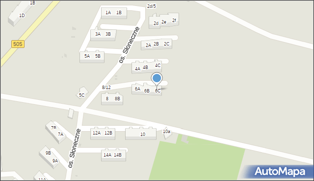 Frombork, Osiedle Słoneczne, 6C, mapa Frombork