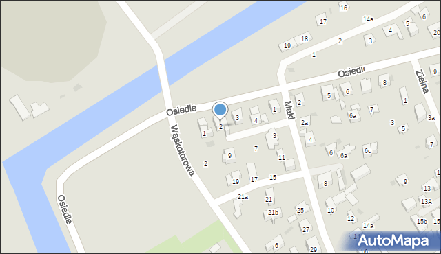 Gdańsk, Osiedle, 2, mapa Gdańska