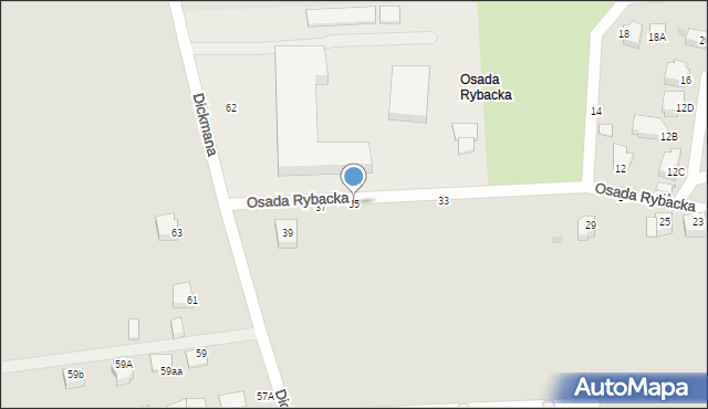 Gdynia, Osada Rybacka, 35, mapa Gdyni
