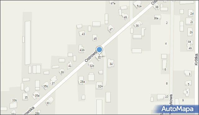 Janków Przygodzki, Ostrowska, 32, mapa Janków Przygodzki