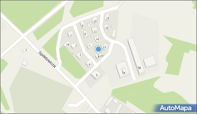 Janowiec, Osiedle Szkolne, 6, mapa Janowiec