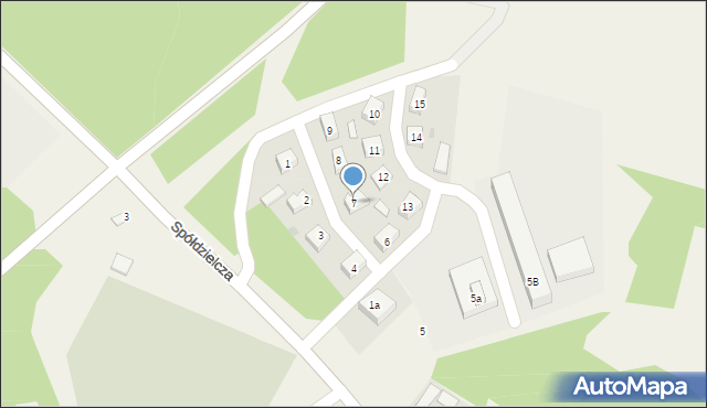 Janowiec, Osiedle Szkolne, 7, mapa Janowiec