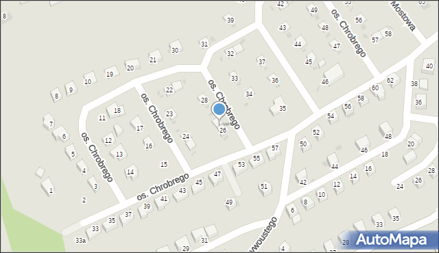 Kamieniec Ząbkowicki, Osiedle Króla Bolesława Chrobrego, 27, mapa Kamieniec Ząbkowicki