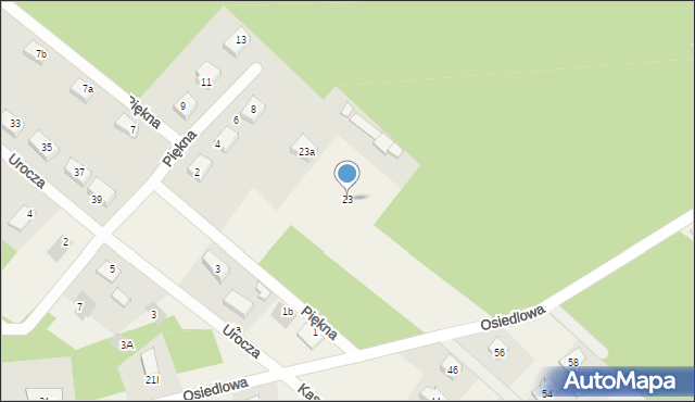 Kiełpino, Osiedlowa, 23, mapa Kiełpino