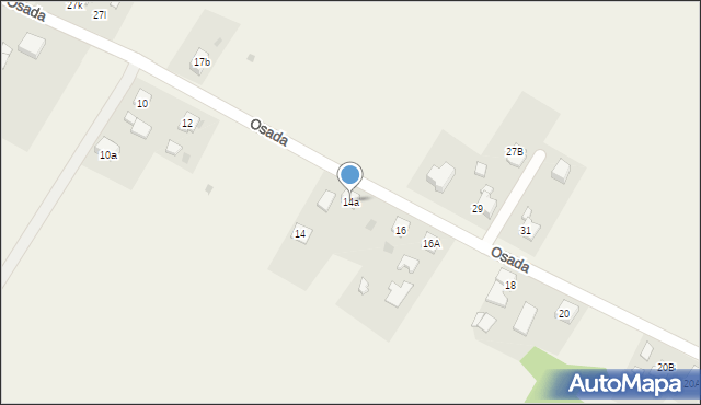 Kopciowice, Osada, 14a, mapa Kopciowice