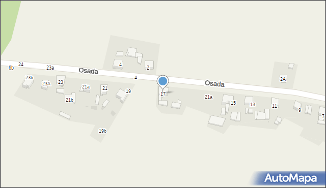 Kopciowice, Osada, 17, mapa Kopciowice