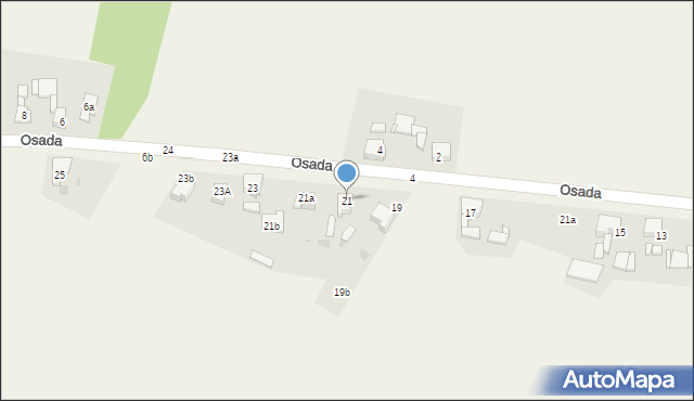 Kopciowice, Osada, 21, mapa Kopciowice