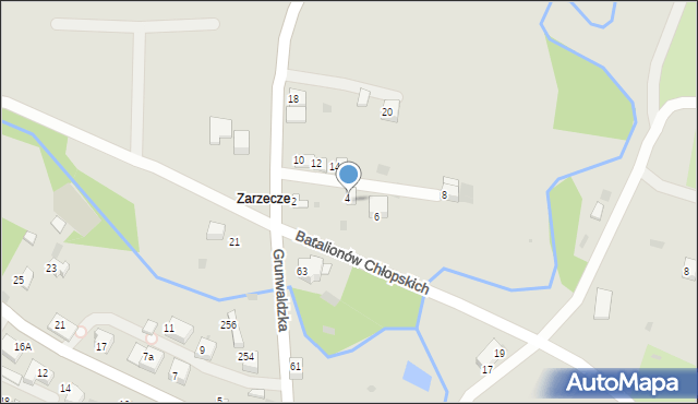 Krzeszowice, Osiedle Czatkowice, 123, mapa Krzeszowice