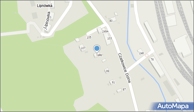 Krzeszowice, Osiedle Czatkowice, 224, mapa Krzeszowice