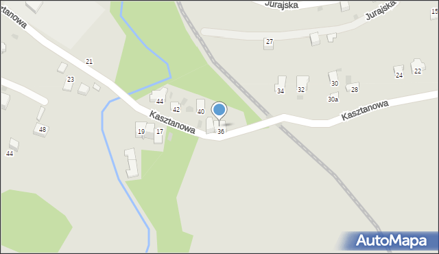 Krzeszowice, Osiedle Czatkowice, 37, mapa Krzeszowice