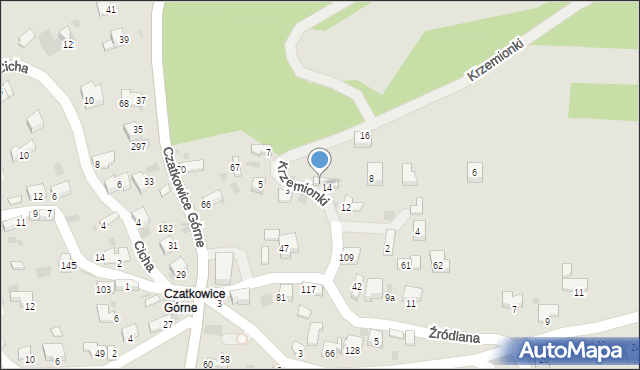 Krzeszowice, Osiedle Czatkowice, 7, mapa Krzeszowice