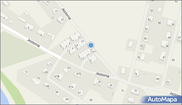 Kunowice, Osiedle Grafitowe, 19, mapa Kunowice