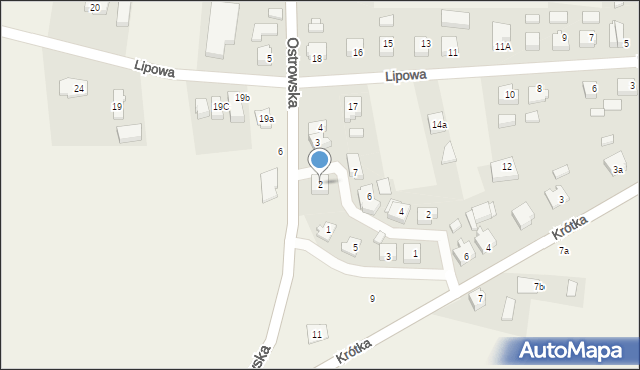 Lewków, Ostrowska, 2, mapa Lewków