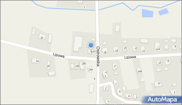 Lewków, Ostrowska, 5, mapa Lewków