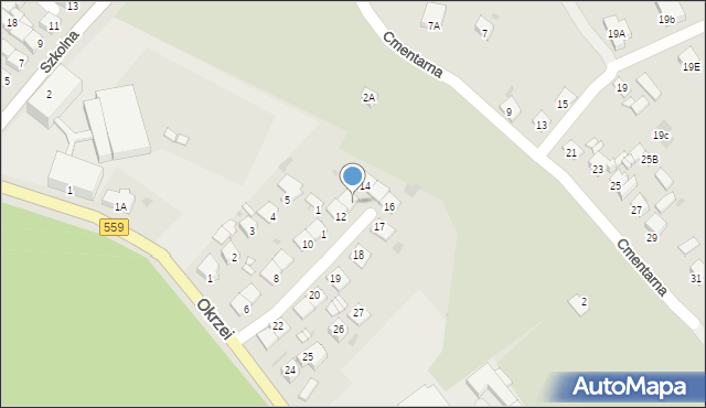 Lipno, Osiedle Skłodowskiej-Curie Marii, 13, mapa Lipno