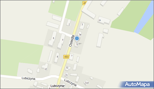 Lubczyna, Osiedle, 5, mapa Lubczyna