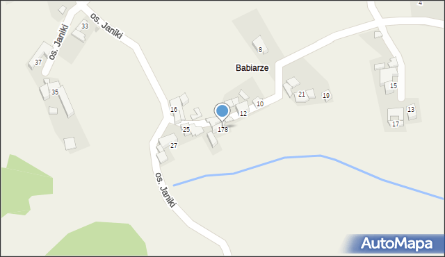 Maruszyna, Osiedle Janiki, 23, mapa Maruszyna