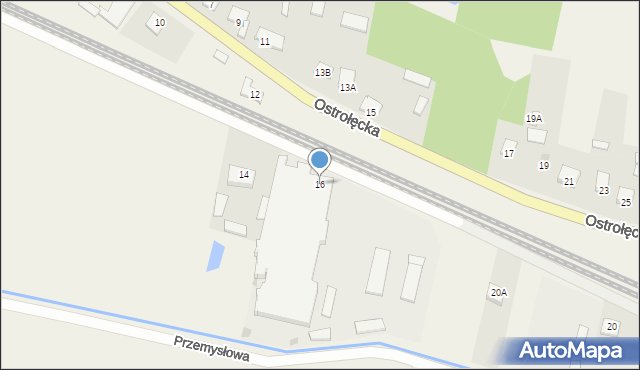 Nowa Wieś, Ostrołęcka, 16, mapa Nowa Wieś