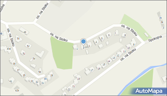 Nowa Wieś Lęborska, Osiedle na Stoku, 2, mapa Nowa Wieś Lęborska