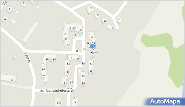 Nowe, Osiedle Nadwiślańskie II, 5d, mapa Nowe