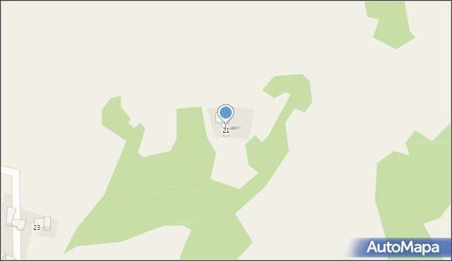 Ochotnica Dolna, Osiedle Osobie, 21, mapa Ochotnica Dolna