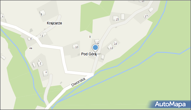 Okrajnik, Osiedle Palarzówka, 11, mapa Okrajnik