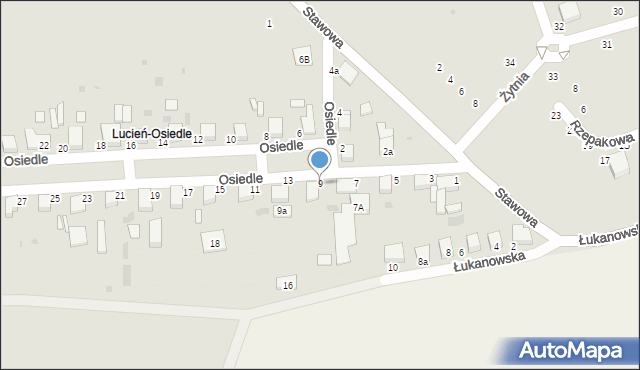 Oleśnica, Osiedle, 9, mapa Oleśnica