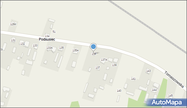 Oseredek, Oseredek, 136, mapa Oseredek