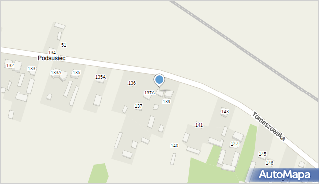 Oseredek, Oseredek, 138, mapa Oseredek