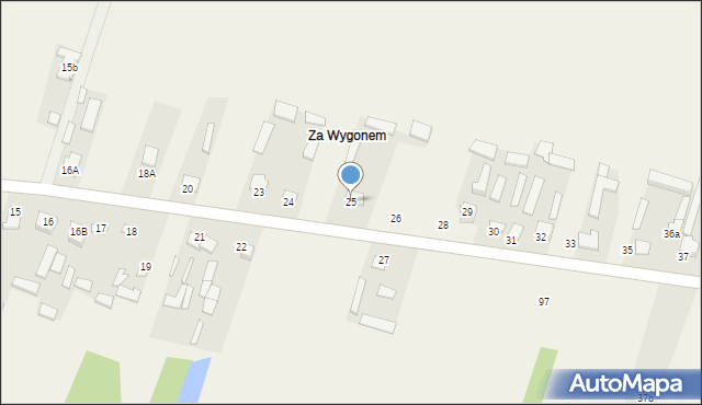 Oseredek, Oseredek, 25, mapa Oseredek