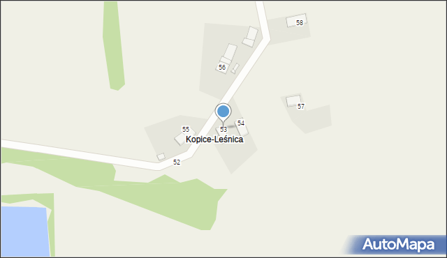 Osiek Grodkowski, Osiek Grodkowski, 53, mapa Osiek Grodkowski