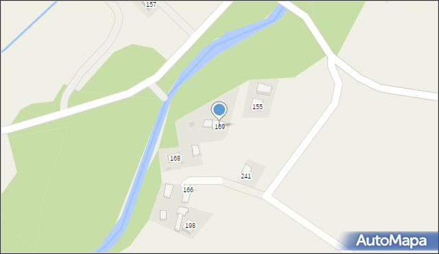Osiek Jasielski, Osiek Jasielski, 169, mapa Osiek Jasielski