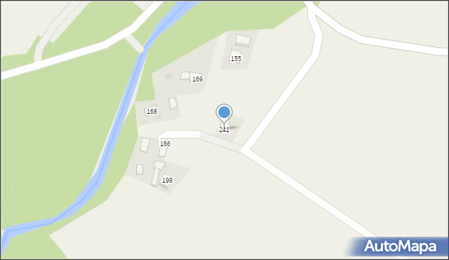 Osiek Jasielski, Osiek Jasielski, 241, mapa Osiek Jasielski