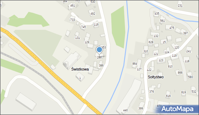 Osielec, Osielec, 286, mapa Osielec