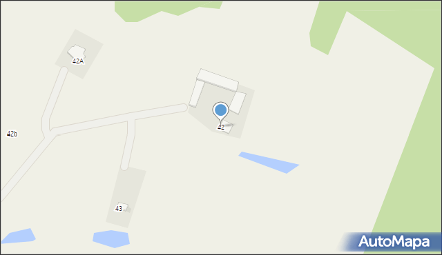 Osinki, Osinki, 42, mapa Osinki