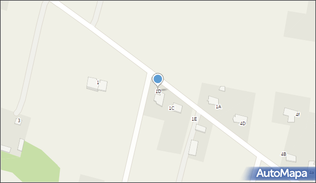 Osipy-Wydziory Pierwsze, Osipy-Wydziory Pierwsze, 1D, mapa Osipy-Wydziory Pierwsze