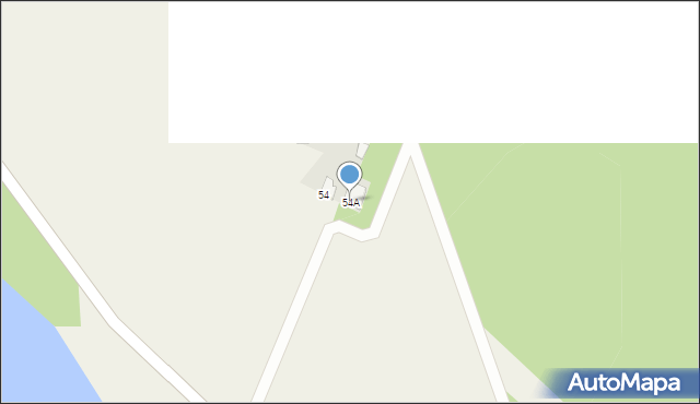 Osłowo, Osłowo, 54A, mapa Osłowo