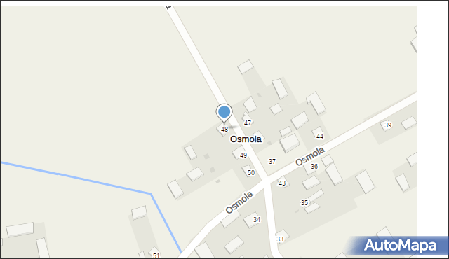 Osmola, Osmola, 48, mapa Osmola