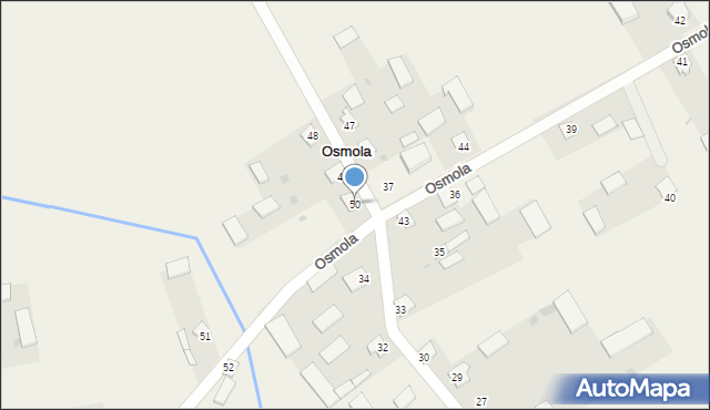 Osmola, Osmola, 50, mapa Osmola