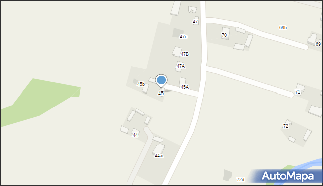 Osmolice Pierwsze, Osmolice Pierwsze, 45, mapa Osmolice Pierwsze