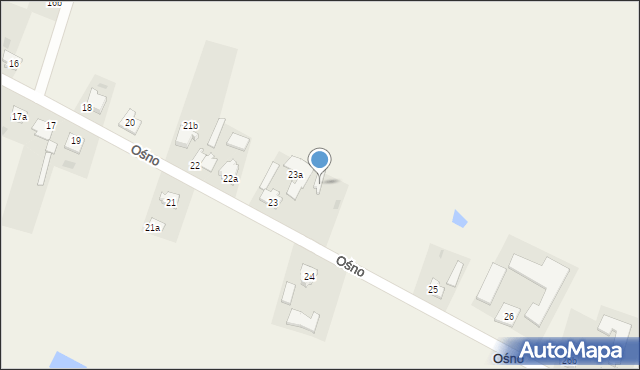 Ośno, Ośno, 32a, mapa Ośno