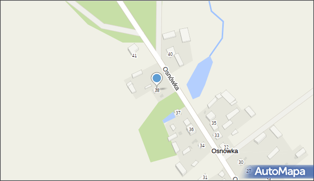 Osnówka, Osnówka, 38, mapa Osnówka