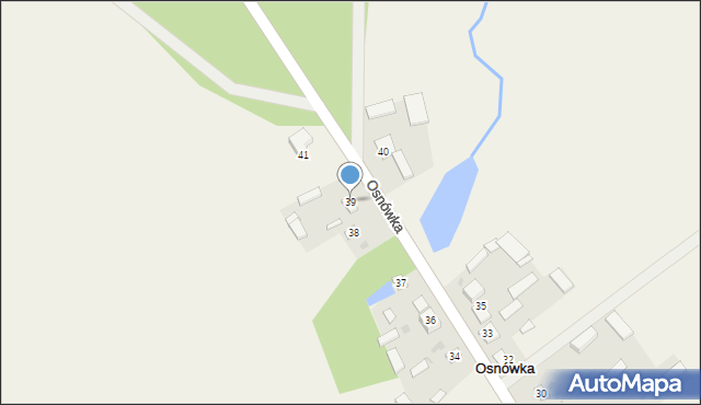 Osnówka, Osnówka, 39, mapa Osnówka