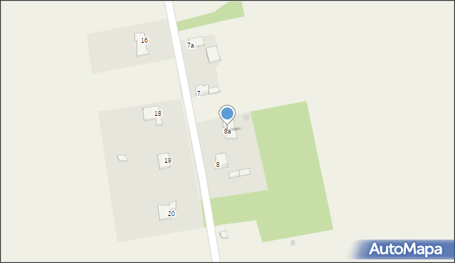 Osnowo, Osnowo, 8a, mapa Osnowo