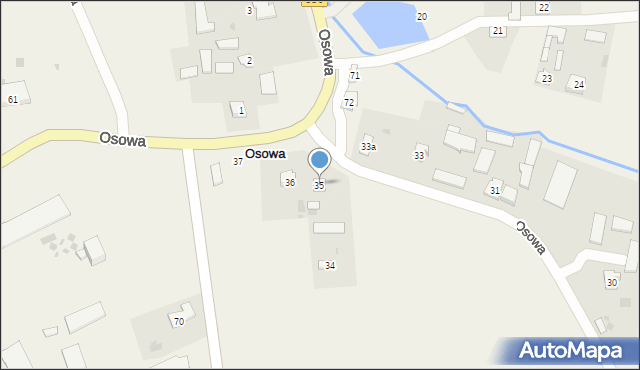 Osowa, Osowa, 35, mapa Osowa