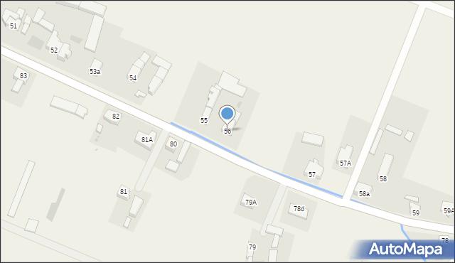 Osowa Sień, Osowa Sień, 56, mapa Osowa Sień