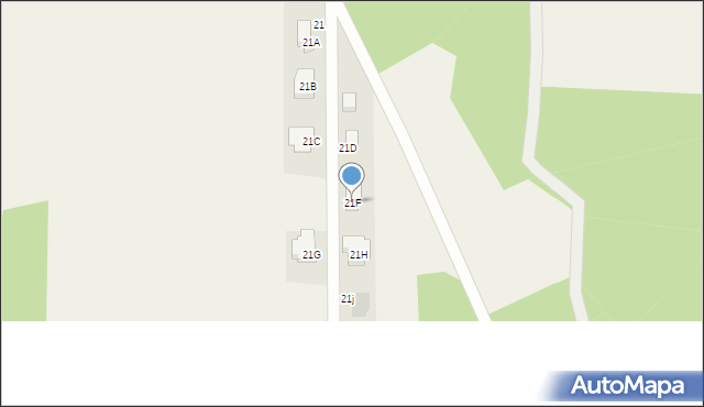 Osowicze, Osowicze, 21F, mapa Osowicze